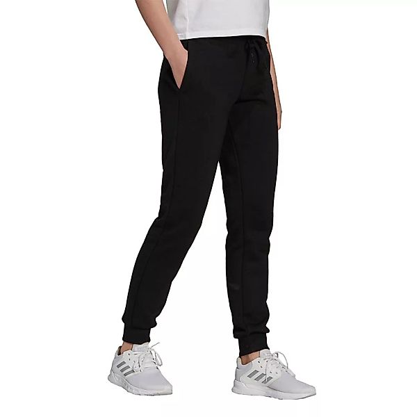 Adidas Essentials Logo Hosen L Black / White günstig online kaufen