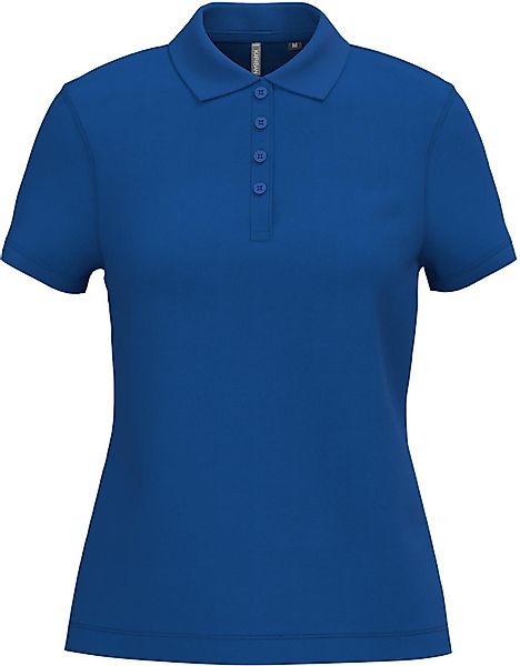 Kariban Poloshirt Damen Kurzarm-Poloshirt. Baumwollpiqué. günstig online kaufen