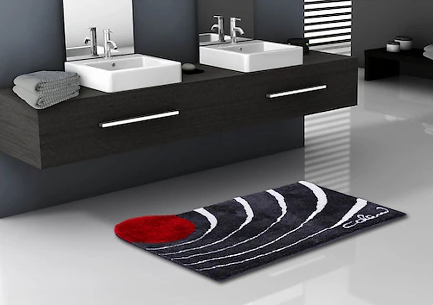 Colani Badematte Colani 2, Höhe 24 mm, rutschhemmend beschichtet, fußbodenh günstig online kaufen