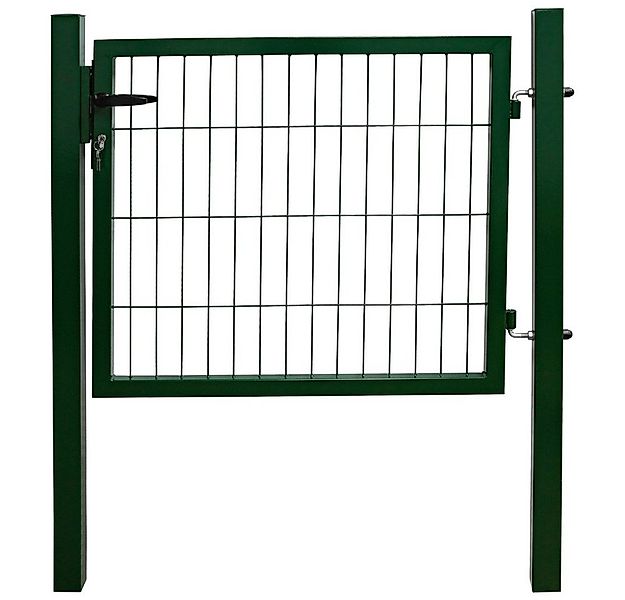 V2Aox Gartentor Gartentor Gartentür Zauntür Zauntor Gartenpforte Anthrazit günstig online kaufen