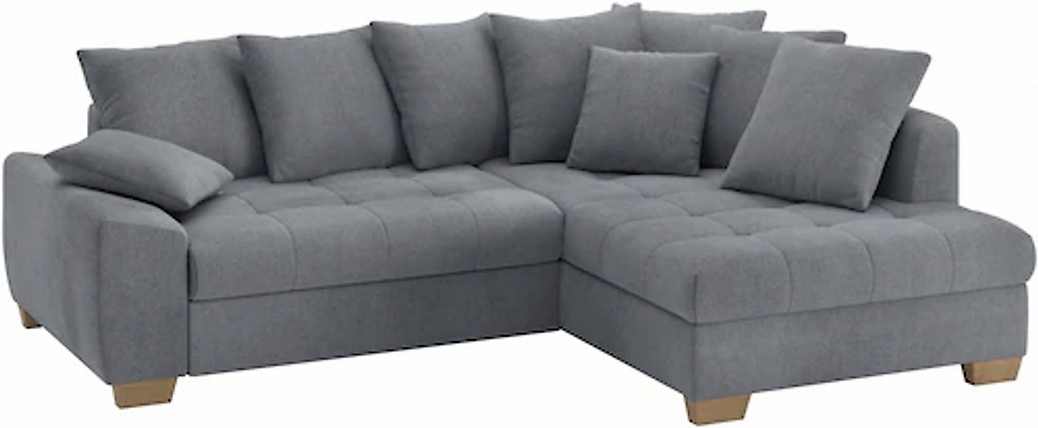 Mr. Couch Ecksofa »Nikita II, L-Form«, Wahlweise mit Bettfunktion, Bettkast günstig online kaufen