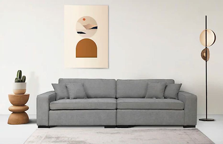 Home affaire 2-Sitzer »Skara XXL«, Lounge-Sofa XXL mit Federkern-Polsterung günstig online kaufen