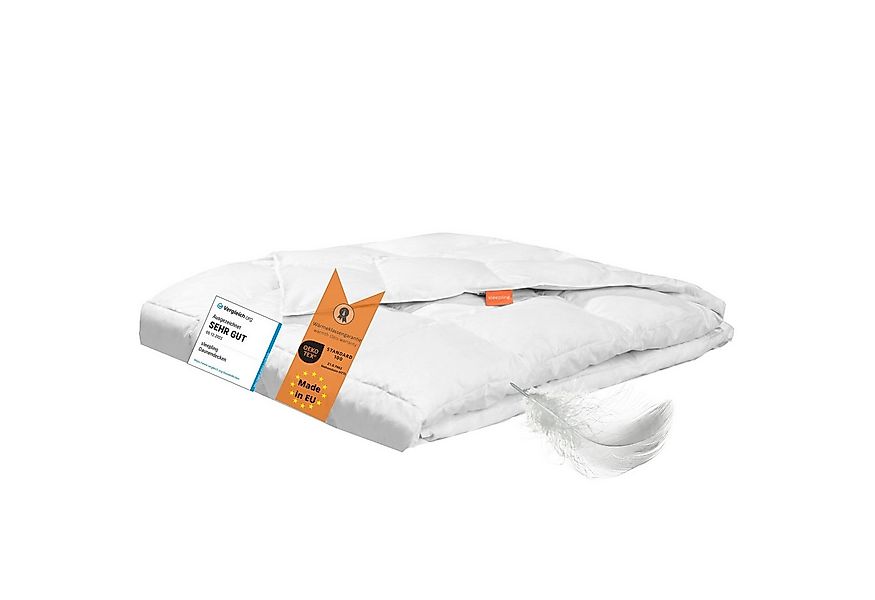 sleepling Daunenbettdecke Komfort, 135x200 cm, 155x220 cm, weitere Größen u günstig online kaufen