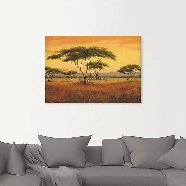 Artland Wandbild "Afrikalandschaft", Afrika, (1 St.) günstig online kaufen