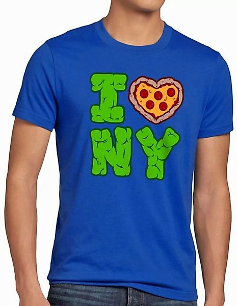 style3 T-Shirt Love NY pizza new york turtles teenage schildkröte mutant ni günstig online kaufen