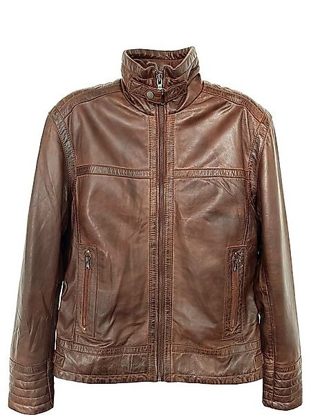 CBL Lederjacke MQ-45467 mit kurzen stehkragen günstig online kaufen