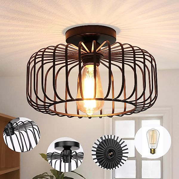 Jibenhome Deckenleuchten Deckenlampe aus Eisen m. günstig online kaufen