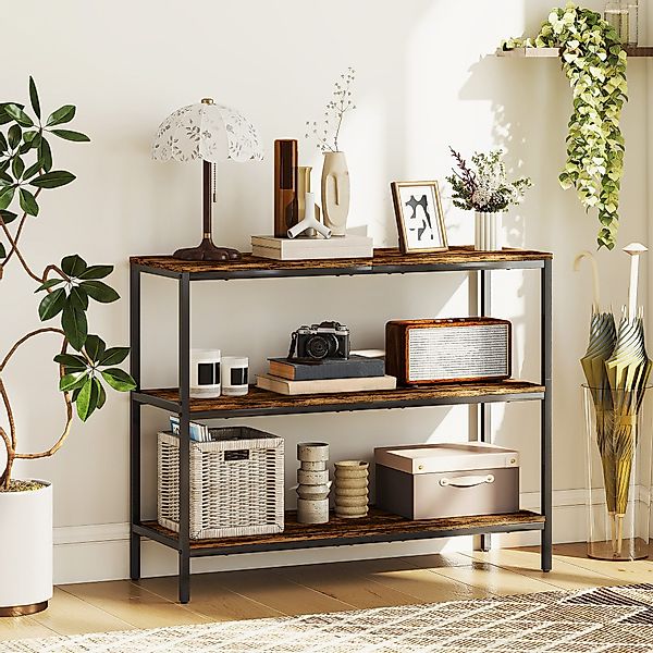 HOMCOM Konsolentisch Flurtisch mit 3 Ebenen, günstig online kaufen