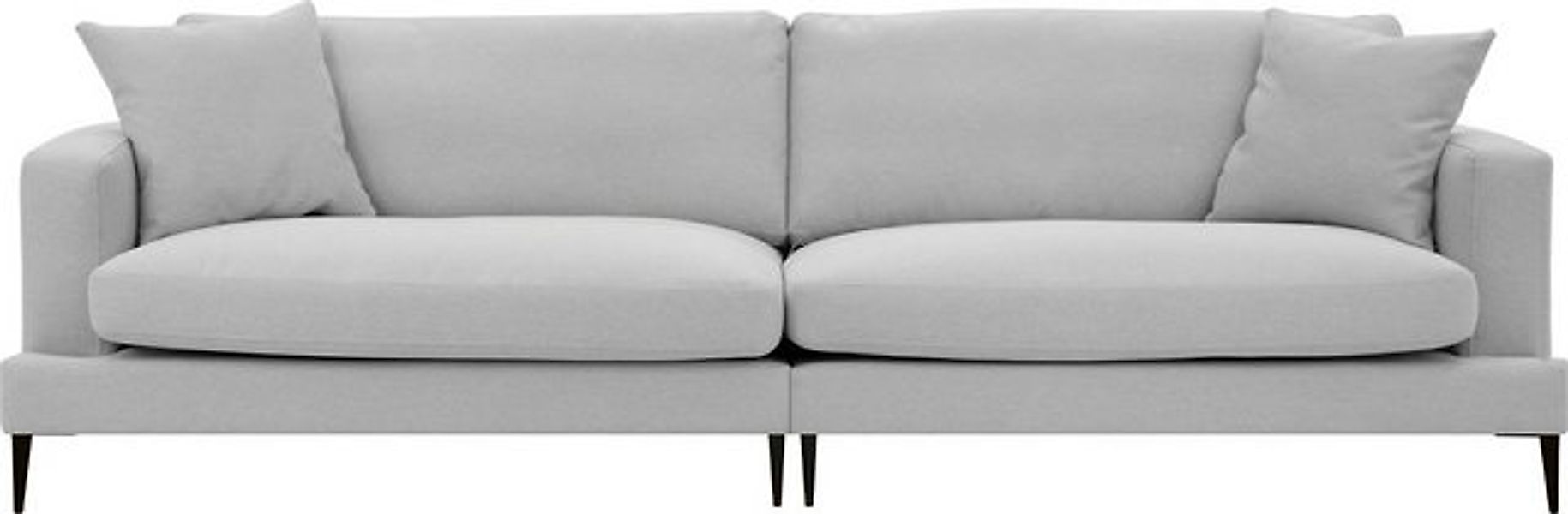 Leonique Big-Sofa "Cozy elegantes Designsofa, Maße B/T/H: 252/97/80 cm", mi günstig online kaufen