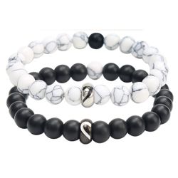 KARMA Armband Set Partnerarmbänder Herz Armband günstig online kaufen