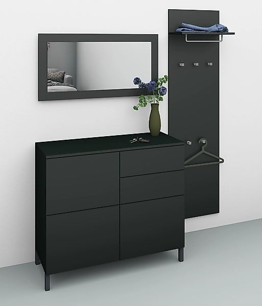 borchardt Möbel Garderoben-Set "Haama" 3 Stk. tlg. günstig online kaufen