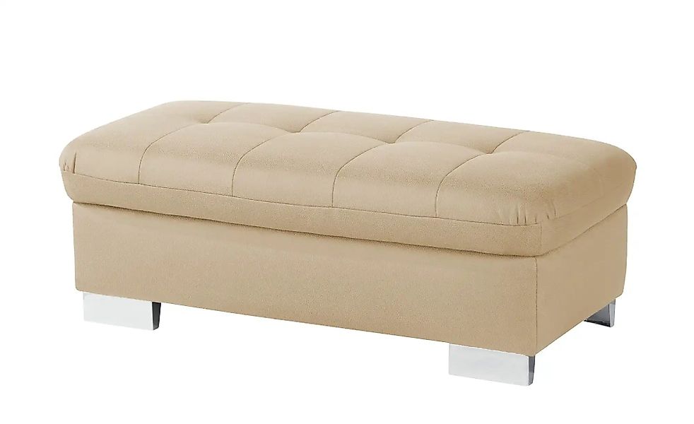 Lounge Collection Hocker  Inka ¦ beige ¦ Maße (cm): B: 130 H: 46 T: 65.0 Po günstig online kaufen