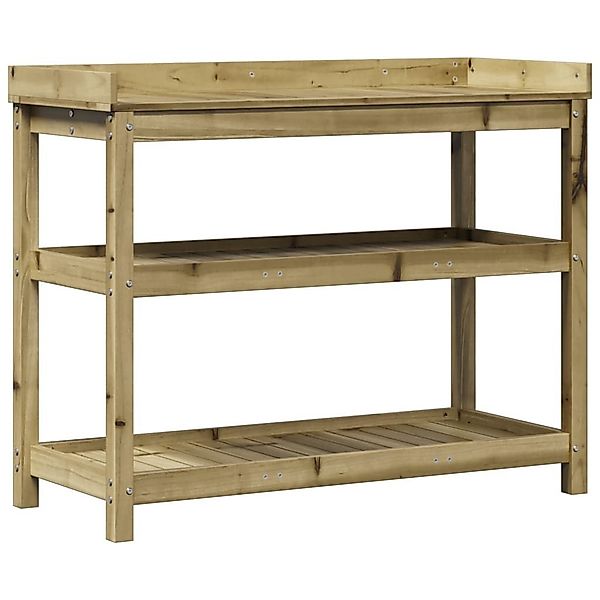 vidaXL Blumenständer Pflanztisch Ablagen 108x45x86,5 cm günstig online kaufen
