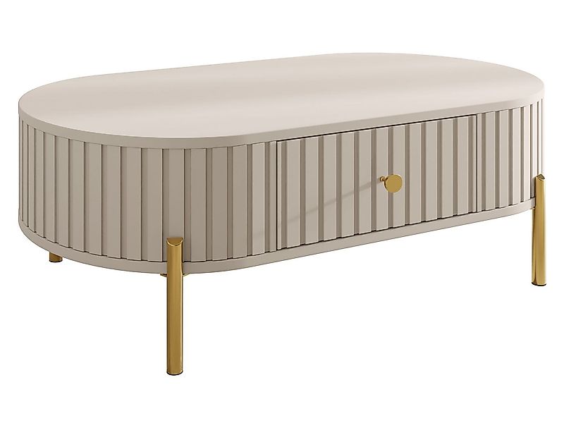 MIRJAN24 Couchtisch Sepiroz 1S (mit Schublade), Beine und Griffe aus Metall günstig online kaufen