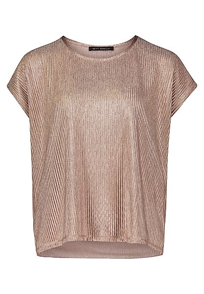 Betty Barclay Kurzarmshirt "Damen Casual-Shirt mit Glanzeffekt" 1 Stk. tlg. günstig online kaufen