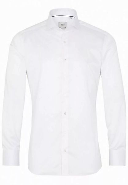 Eterna Klassische Bluse 1863 by ETERNA SLIM FIT Langarm Hemd weiß 8005-00-F günstig online kaufen