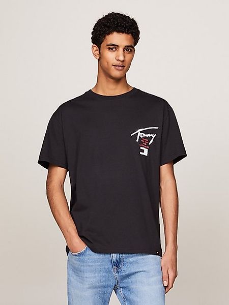 Tommy Jeans T-Shirt TJM REG GRAFFITI SIG TEE EXT mit Logoschriftzug günstig online kaufen