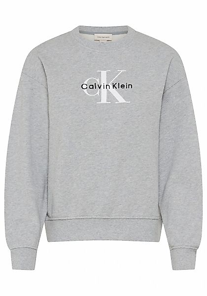Calvin Klein Jeans Sweatshirt "FRENCH TERRY MONOLOGO CREW", Regular fit, Lo günstig online kaufen