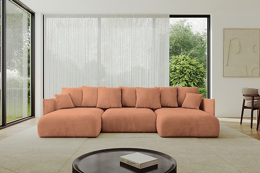 ALTDECOR Wohnlandschaft ONESK-U, Couch mit Schlaffunktion, günstig online kaufen