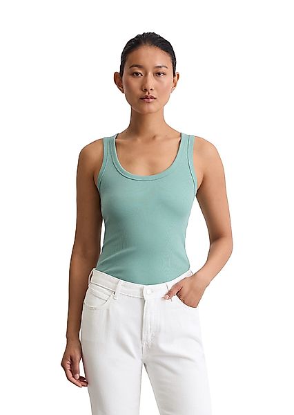 Marc O'Polo T-Shirt aus elastischem Rippjersey günstig online kaufen