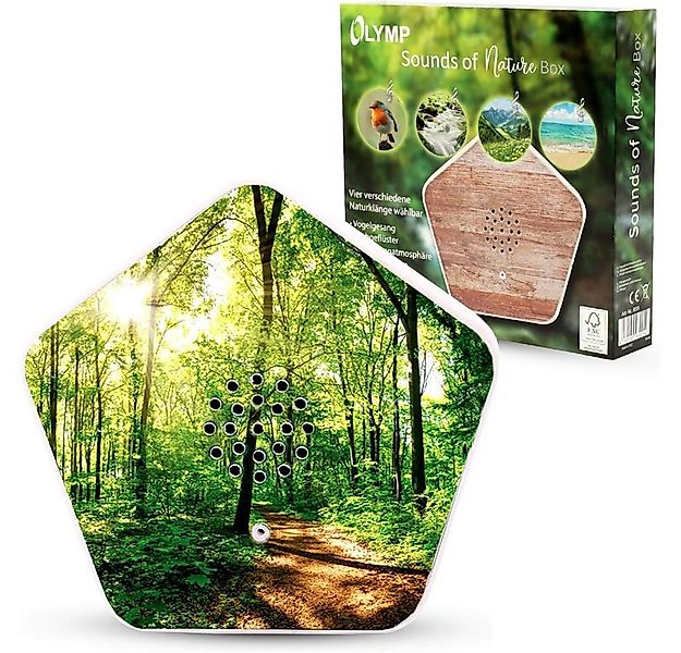 Olympia Wanddekoobjekt Sounds of Nature Vogelgesang Bachgeflüster Bergwiese günstig online kaufen