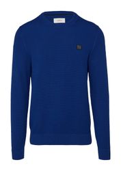 s.Oliver Longpullover Strickpullover Strukturierter Strickpullover mit günstig online kaufen