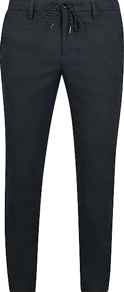 Alberto Hose Jump Flanell Herringbone Navy - Größe W 33 - L 34 günstig online kaufen