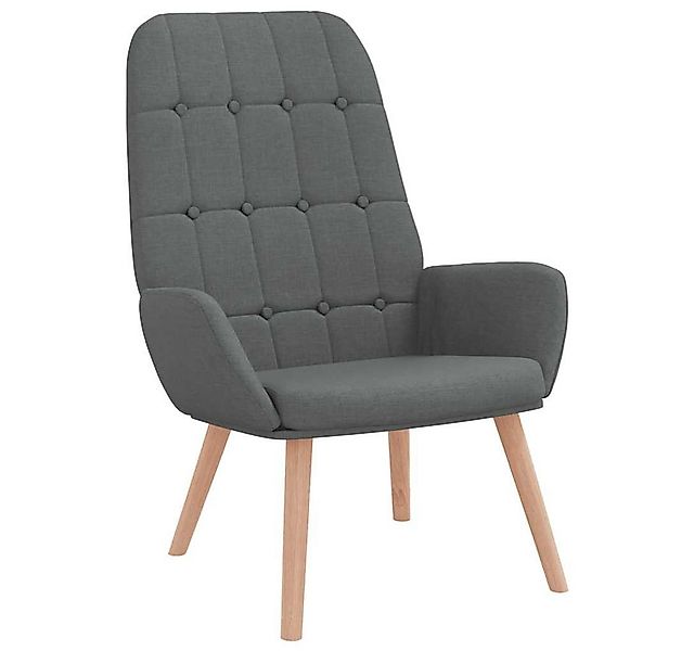vidaXL Sessel Relaxsessel Dunkelgrau Stoff (1-St) günstig online kaufen