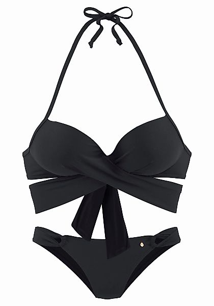 s.Oliver Push-Up-Bikini mit zusätzlichen Bindebändern günstig online kaufen