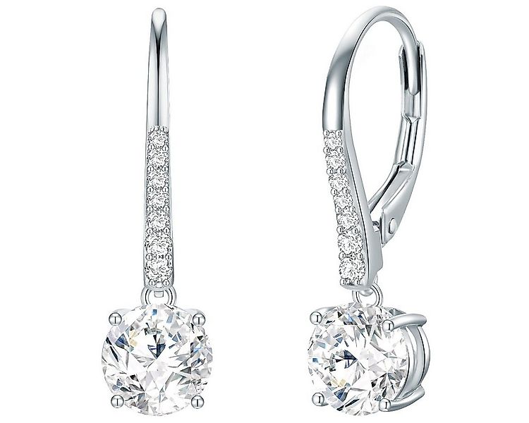 Trilani Paar Ohrhänger silber, mit Zirkonia günstig online kaufen