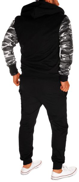 Jaylvis Jogginganzug Marine Royal Herren Trainingsanzug günstig online kaufen