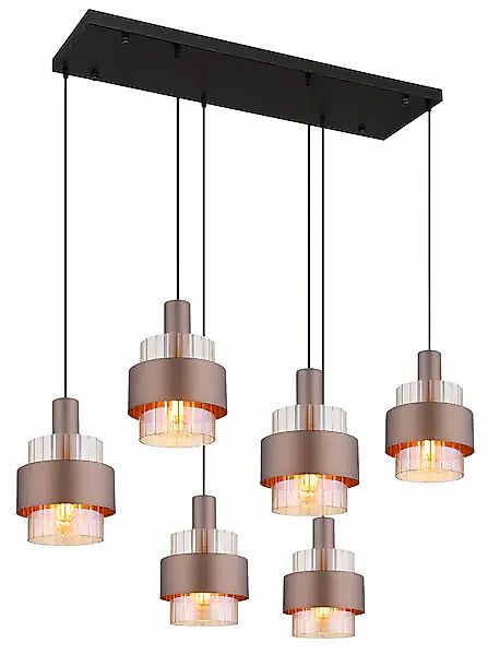 GLOBO LIGHTING Hängeleuchte »MILLEY« E27 1 Stk. Hängelampe/Pendelleuchte/Es günstig online kaufen