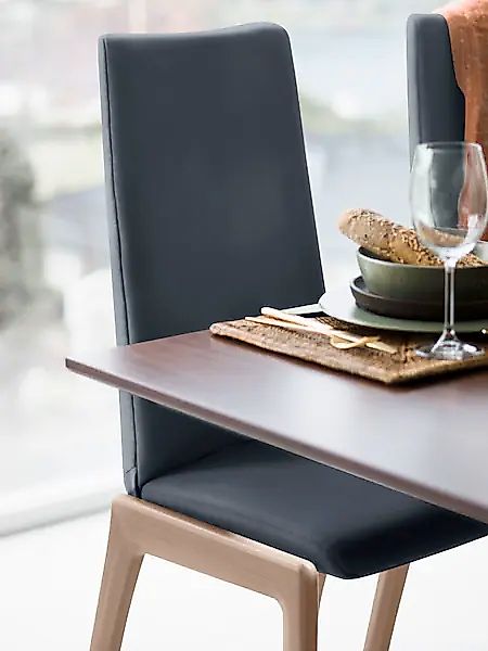 Stressless® Polsterstuhl »Laurel« () High Back, Größe M, mit abgerundeten B günstig online kaufen