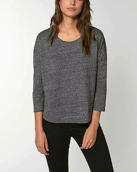 Damen Shirt Mit 3/4-ärmeln Aus Bio Baumwolle günstig online kaufen