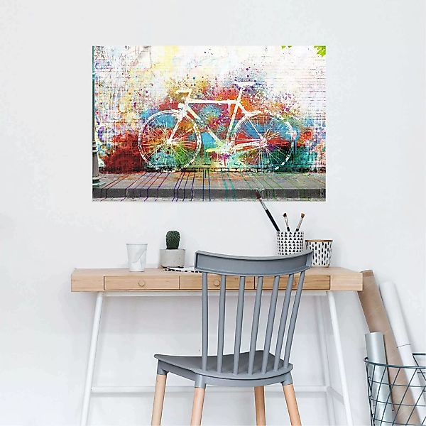 Reinders Poster "Graffiti Fahrrad", (1 St.) günstig online kaufen