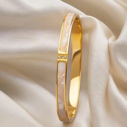 Lale Collection® Armreif Edelstahl-Armreif Muschel & günstig online kaufen