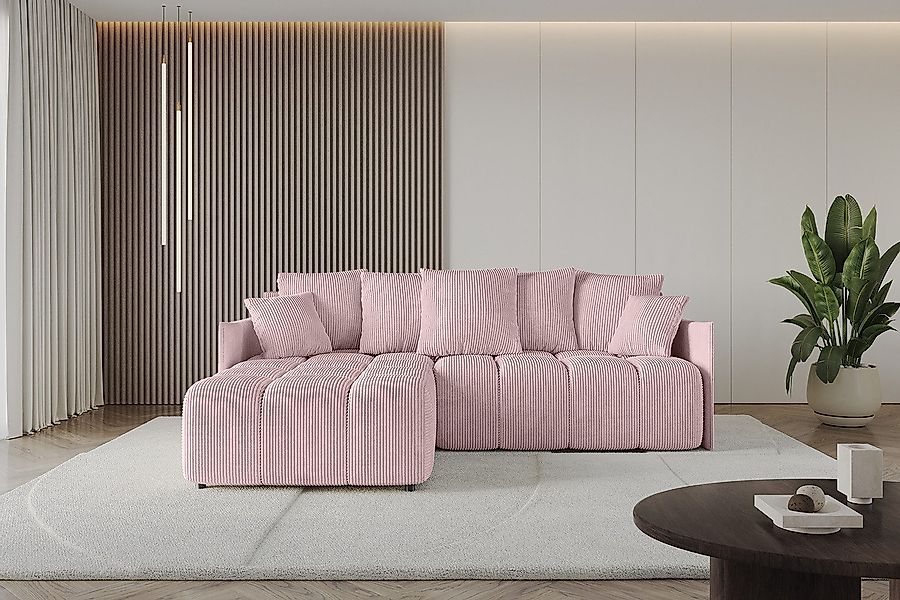 ALTDECOR Ecksofa LONLI-L, Couch mit Schlaffunktion, günstig online kaufen
