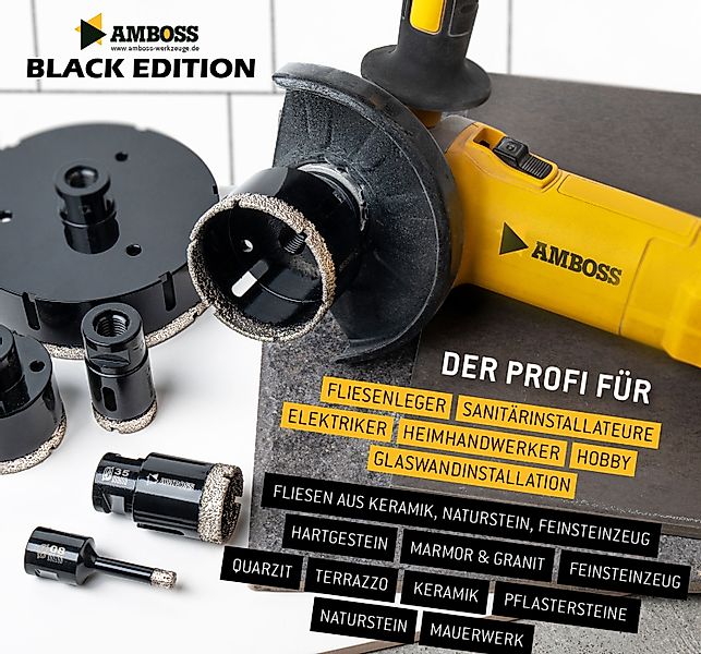 Amboss Werkzeuge Diamanttrockenbohrer Diamant bestreute Bohrkrone günstig online kaufen