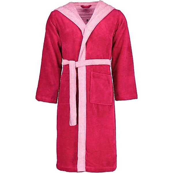 Vossen Bademantel unisex Poppy - Farbe: cranberry - 002 (161903) - XL günstig online kaufen
