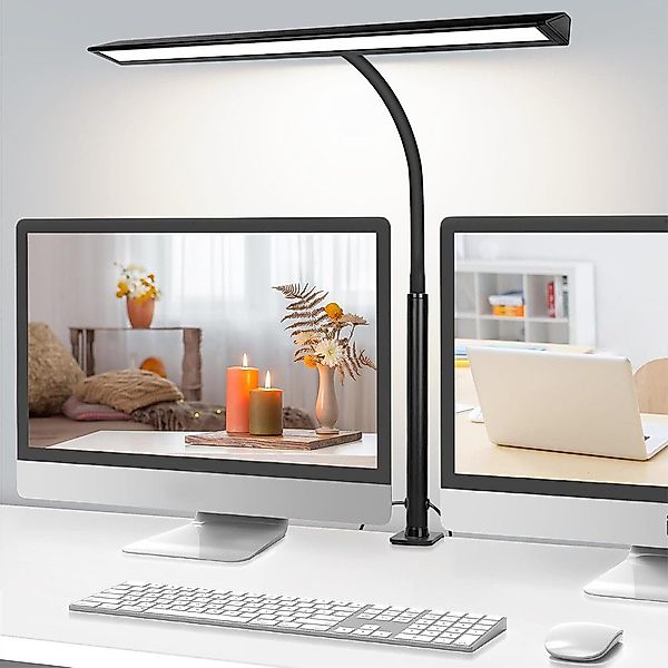 Daskoo Schreibtischlampe LED Schreibtischlampe Dimmbar 5Farbmodi günstig online kaufen