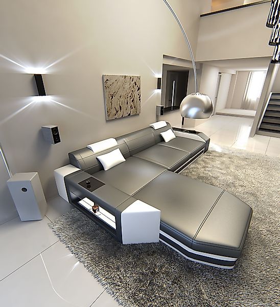 Sofa Dreams Ecksofa Ledercouch Sofa Leder günstig online kaufen