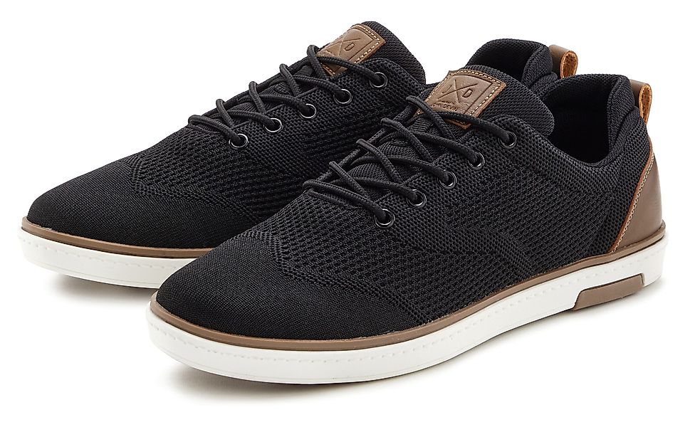John Devin Schnürschuh Sneaker Mesh-Optik, Freizeitschuh, günstig online kaufen