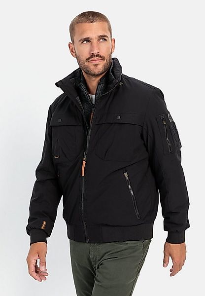 camel active Softshelljacke mit einrollbarer Kapuze Langarm Stehkragen Badg günstig online kaufen