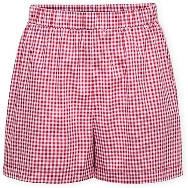 Only  Shorts Maye Check Shorts - Salsa/White günstig online kaufen