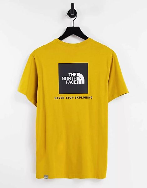 The North Face – Red Box – Gelbes T-Shirt günstig online kaufen