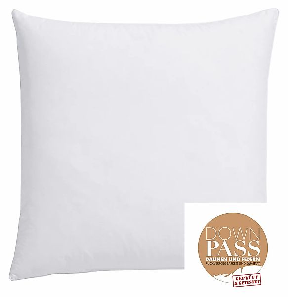 OTTO home Federkopfkissen "Chevillon, Kopkissen 40x80 cm, 80x80 cm" Füllung günstig online kaufen