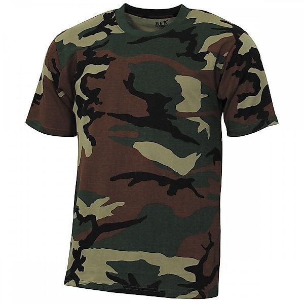 MFH T-Shirt US T-Shirt, Streetstyle, woodland, günstig online kaufen