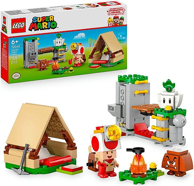 LEGO® Kapitän Toad-Camp (72040), LEGO Super Mario Konstruktionsspielsteine, günstig online kaufen