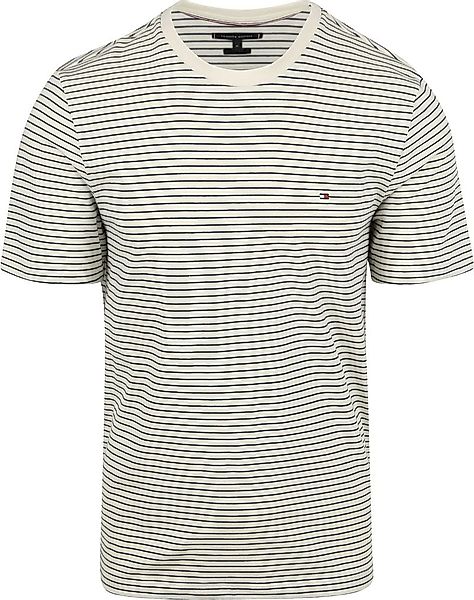 Tommy Hilfiger T-shirt Essential Streifen Navy - Größe XL günstig online kaufen