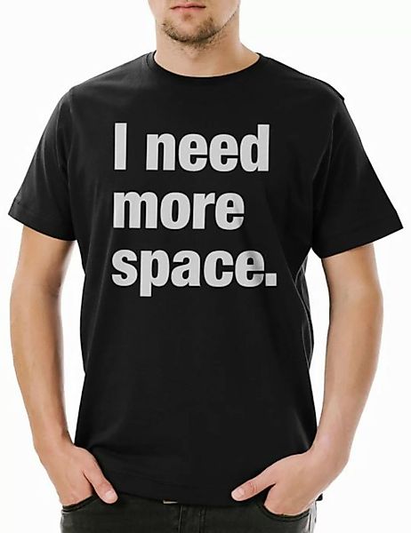 Urban Backwoods Print-Shirt I Need More Space Herren T-Shirt Pessimismus Ni günstig online kaufen